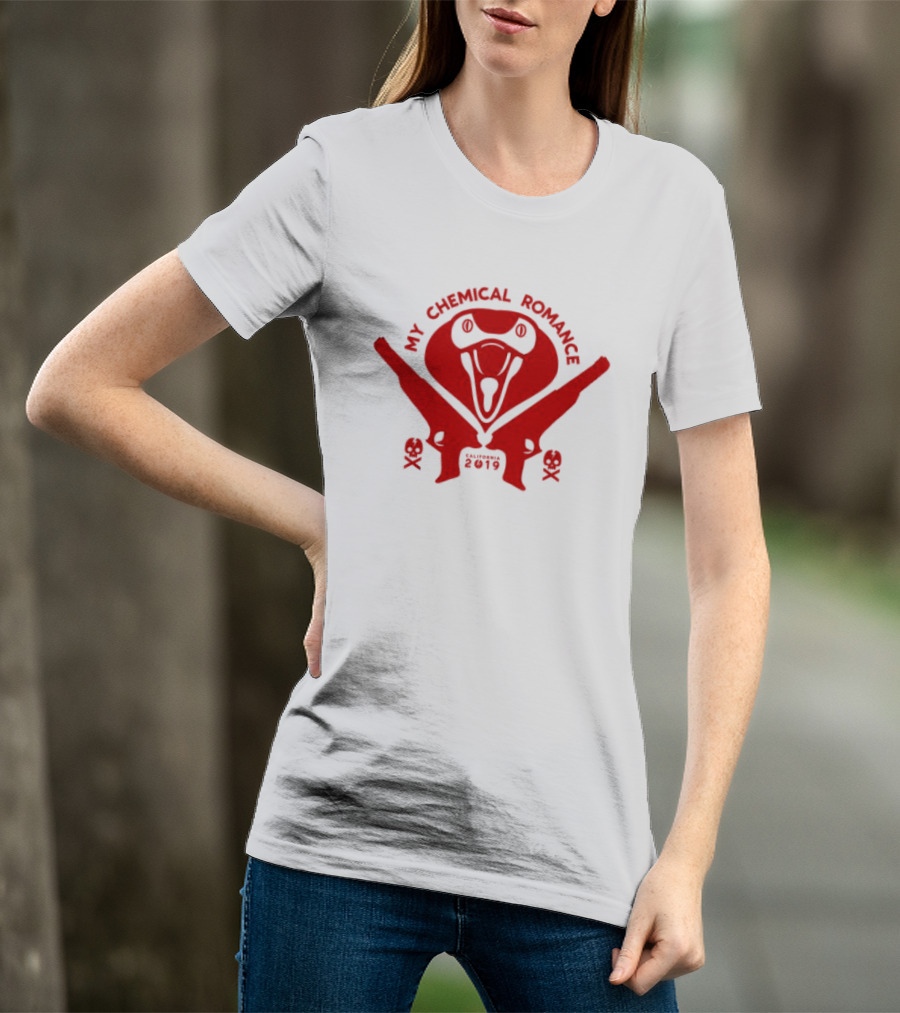 My Chemical Romance Cobrahead 2011 Guns And Snake T-Shirt