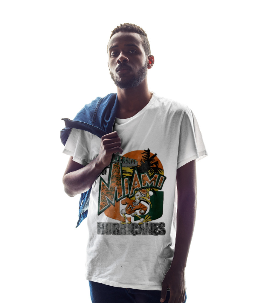 Miami Hurricanes Sebastian The Ibis U Of M Sports Team T-Shirt