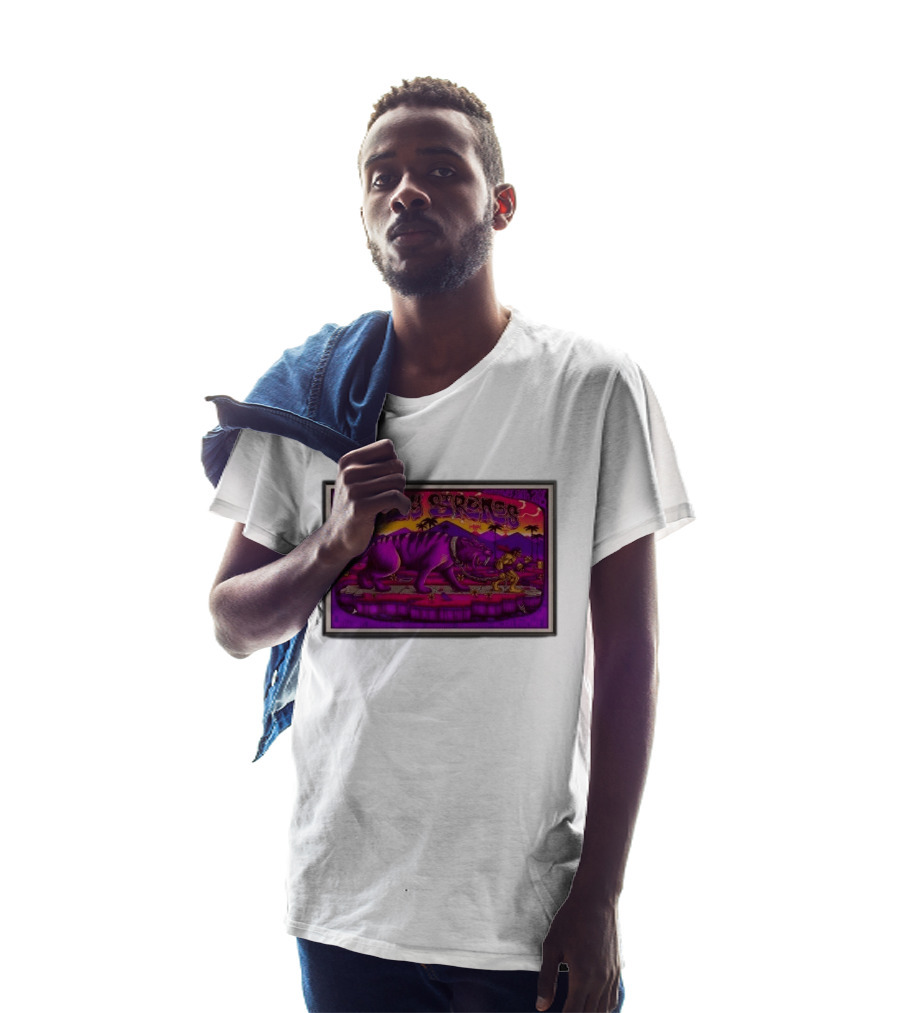 Billy Strings Tour 2026 Los Angeles Inglewood Purple Tiger T-Shirt