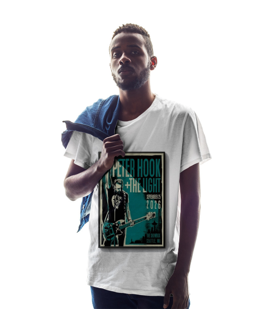 Peter Hook + The Light The Showbox Seattle WA September 25 2026 T-Shirt