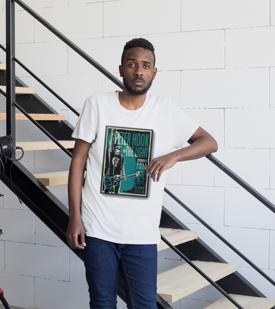 Peter Hook + The Light The Showbox Seattle WA September 25 2026 T-Shirt