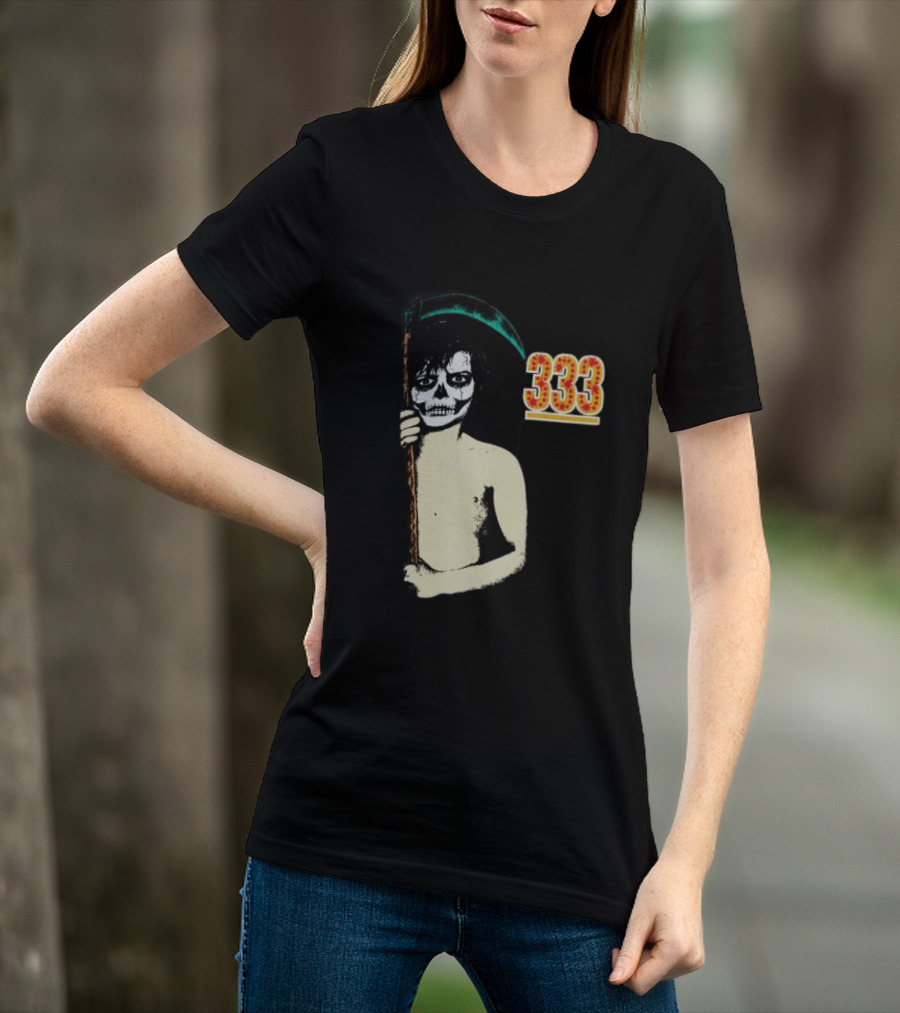 Half Evil Store 333 Skull Child T-Shirt