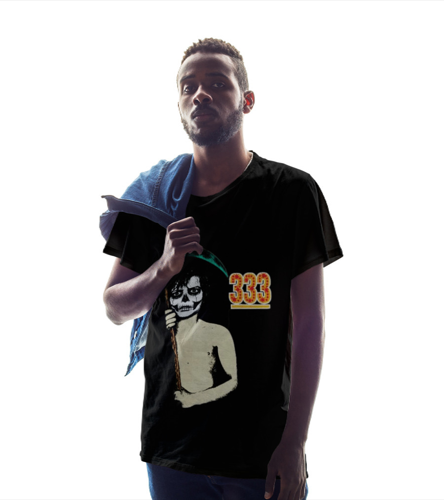 Half Evil Store 333 Skull Child T-Shirt