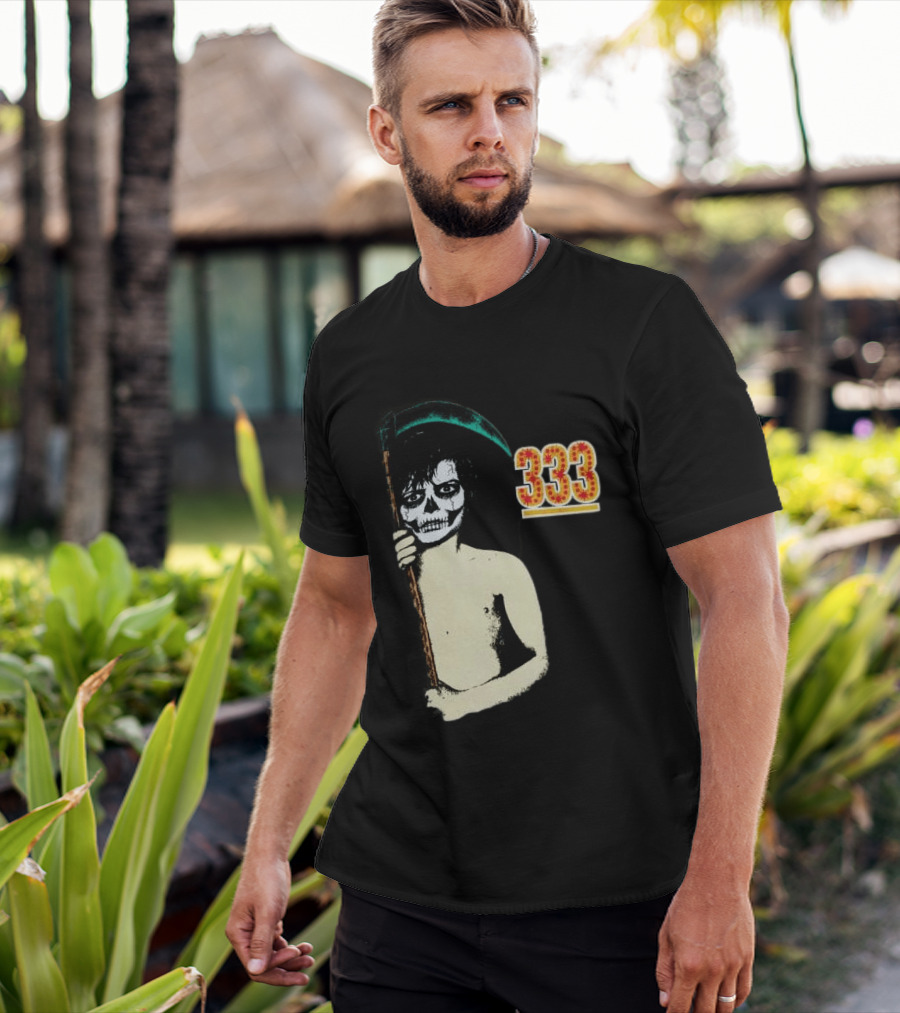 Half Evil Store 333 Skull Child T-Shirt