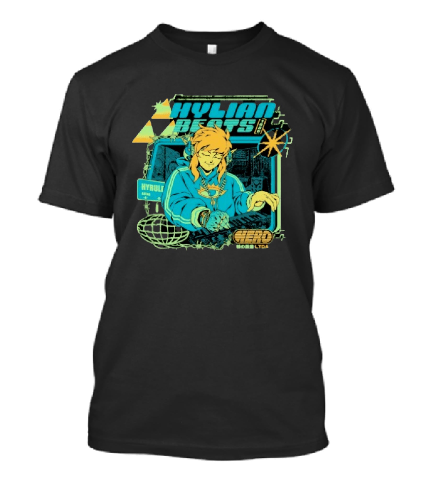 Heroic Hylian Beats Hyrule Arena Worldwide T-Shirt