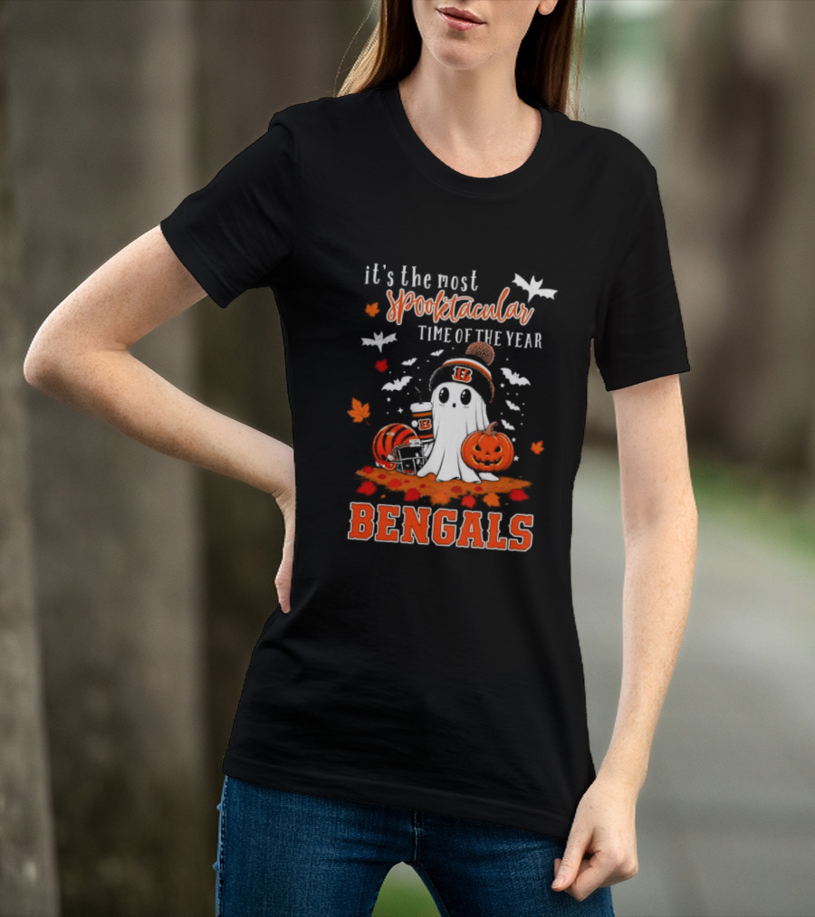 It's The Most Spooktacular Time Of The Year Bengals Halloween T-Shirt