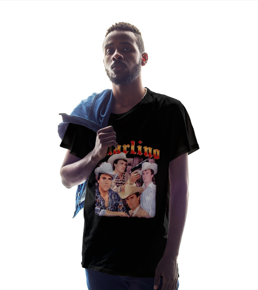 Charlino Sanchez Cowboy Tribute Collage T-Shirt