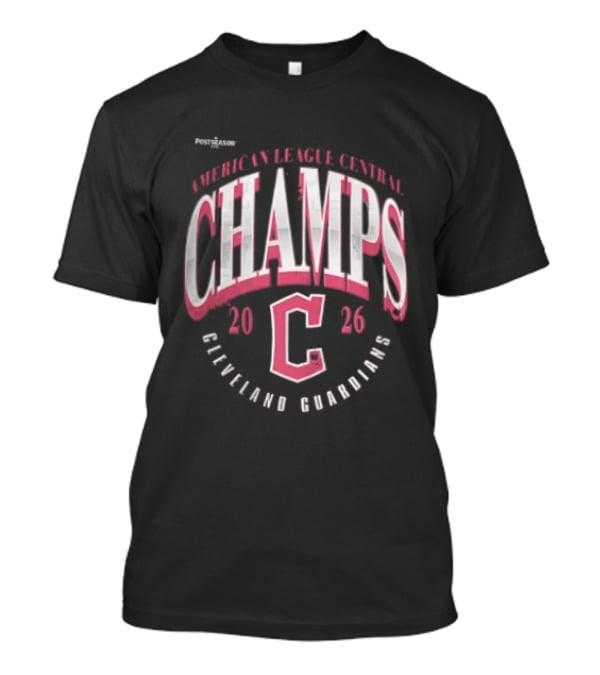 Cleveland Guardians American League Central Champs 2026 C T-Shirt