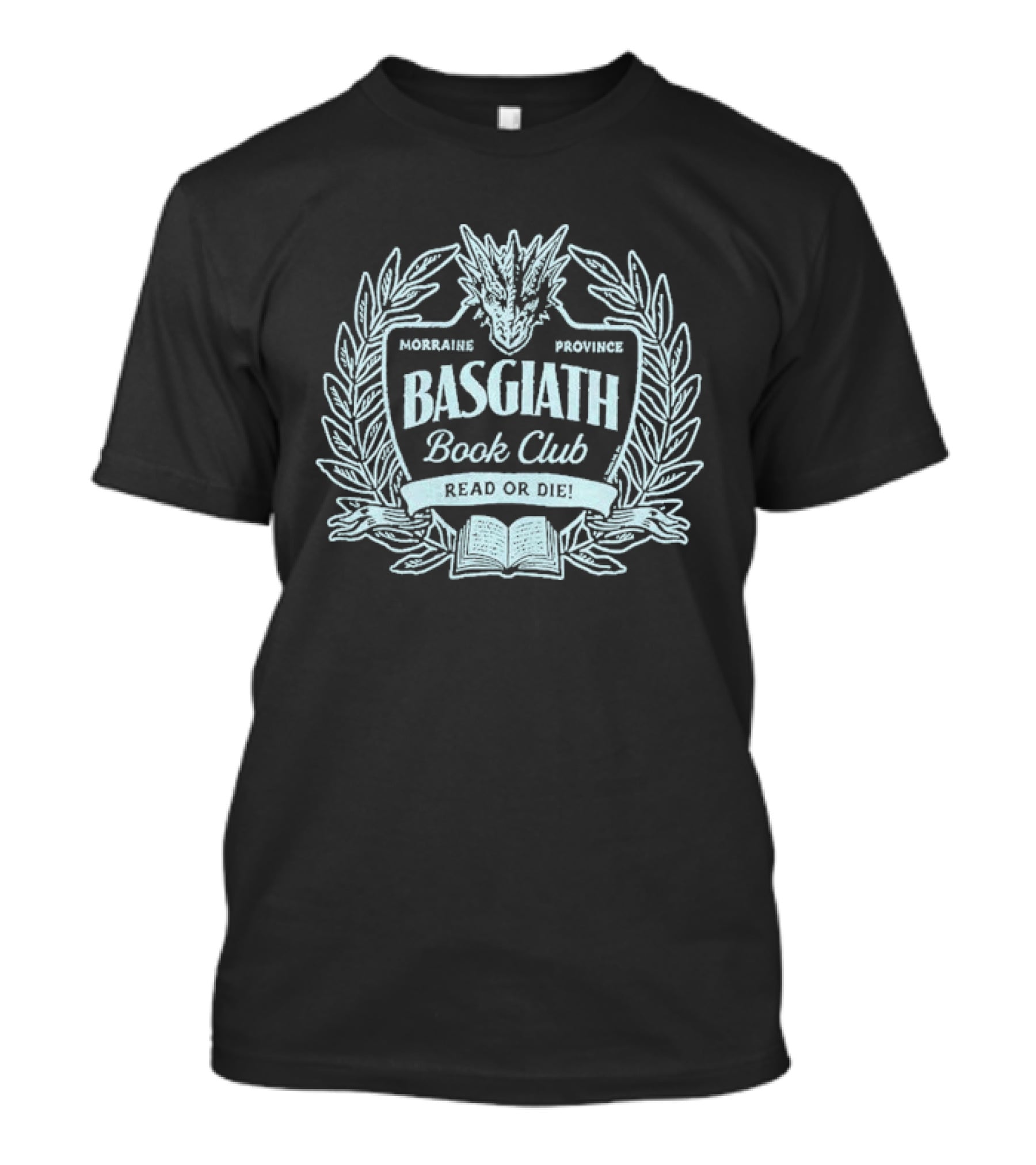 Basgiath Book Club Moragah Mogwin Read Or Die Fourth Wing T-Shirt