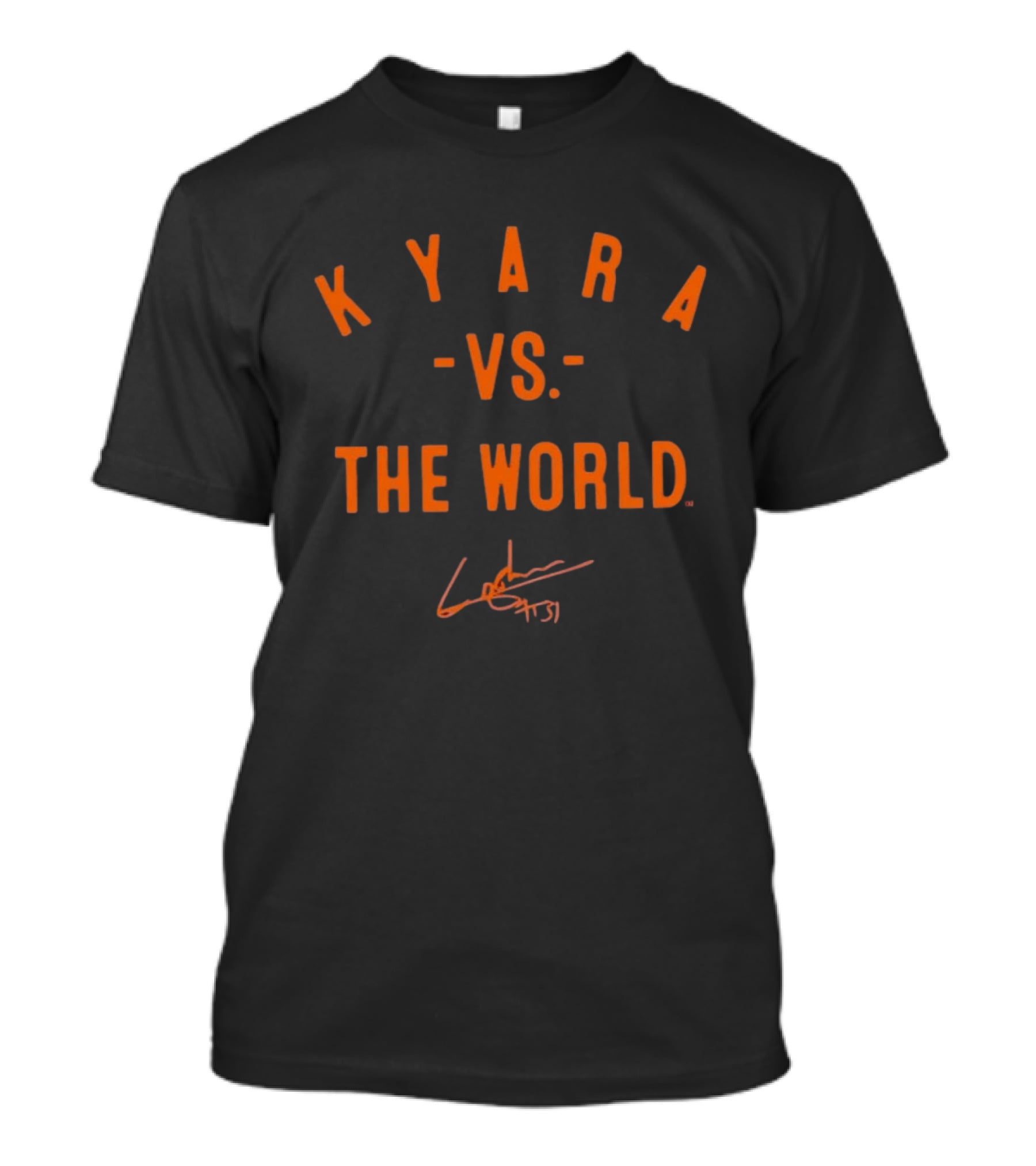 Golden State Valkyries Kyara Vs The World Linskens Signature T-Shirt