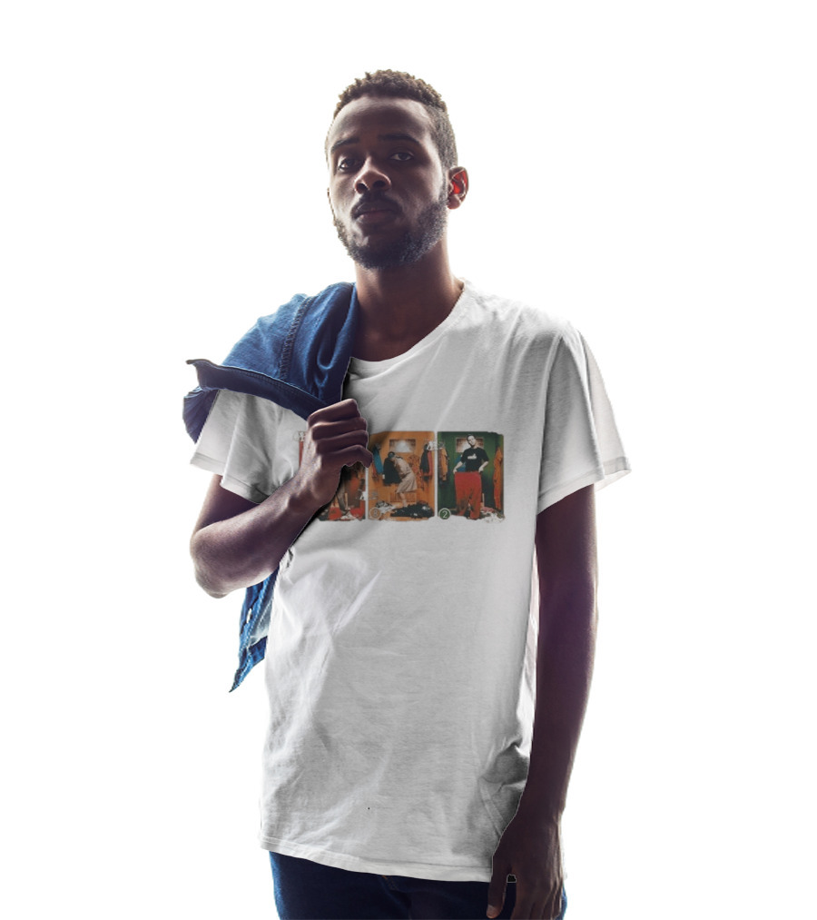 Blink 182 Take Off Your Pants And Jacket Changing Room Photo Sequence T-Shirt