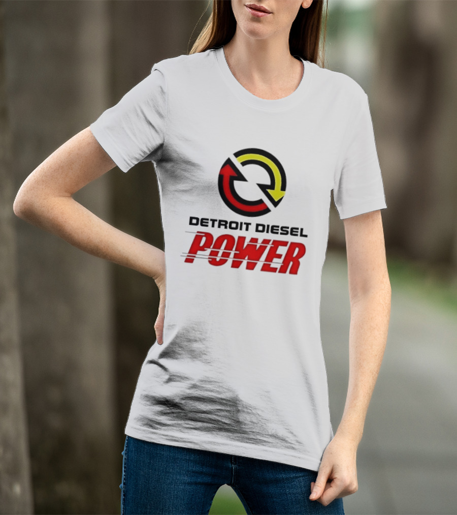 Detroit Diesel Heavy Duty Power Trucking Dynamic T-Shirt