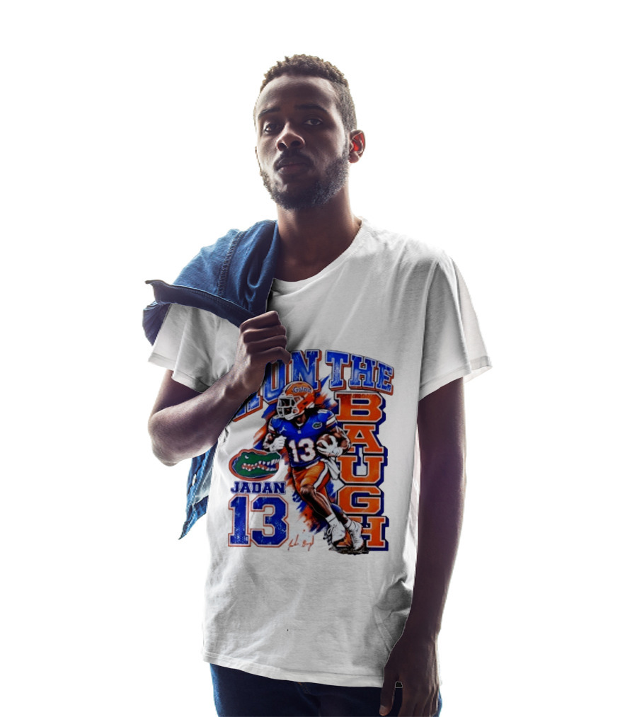 Florida Gators Jadan Baugh Run The Baugh 13 T-Shirt