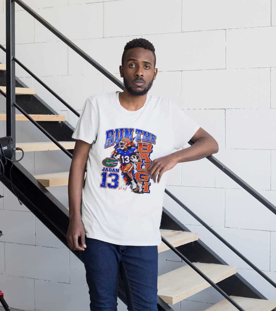Florida Gators Jadan Baugh Run The Baugh 13 T-Shirt