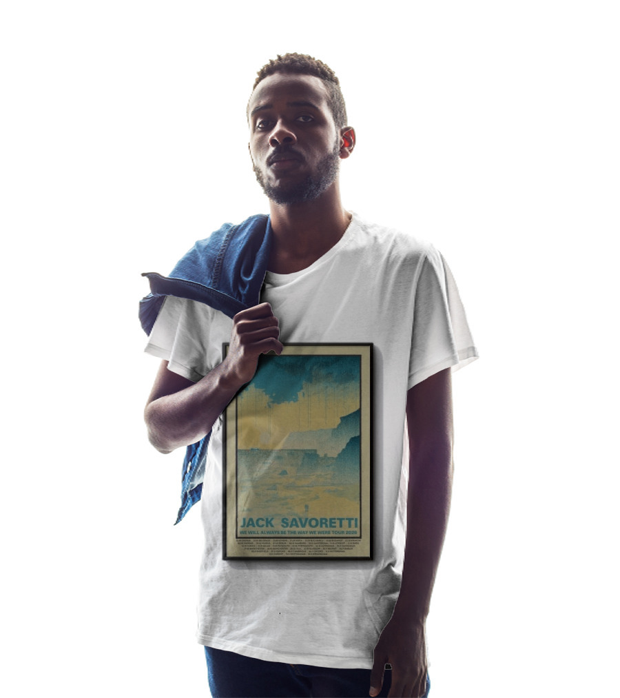 Jack Savoretti We Will Always Be The Way We Were Tour 2026 Scenic Coast T-Shirt