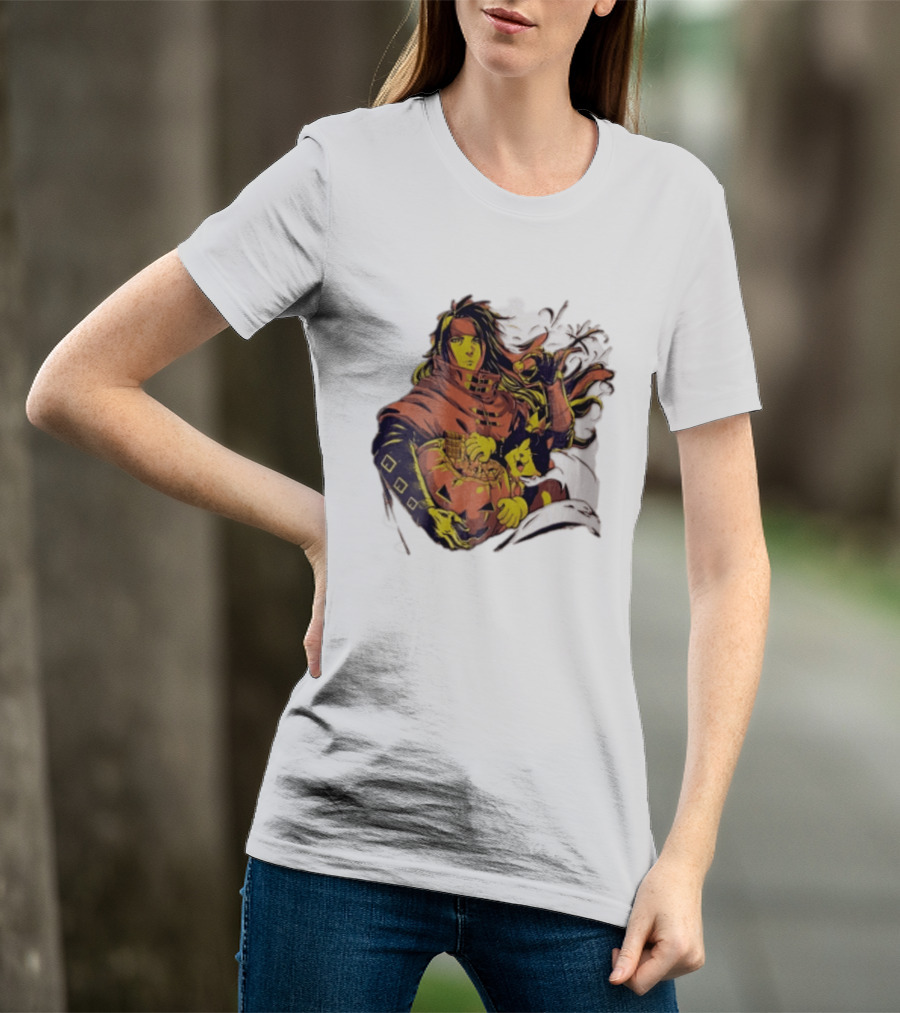 Vincent Valentine Cait Sith Halloween Pumpkin Final Fantasy T-Shirt
