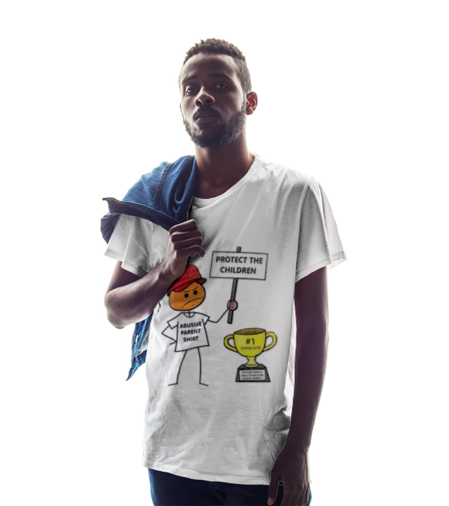 Voted FOR A Child Molester HAT Protect THE Children Abusive Parent Hypocrite Trophy T-Shirt
