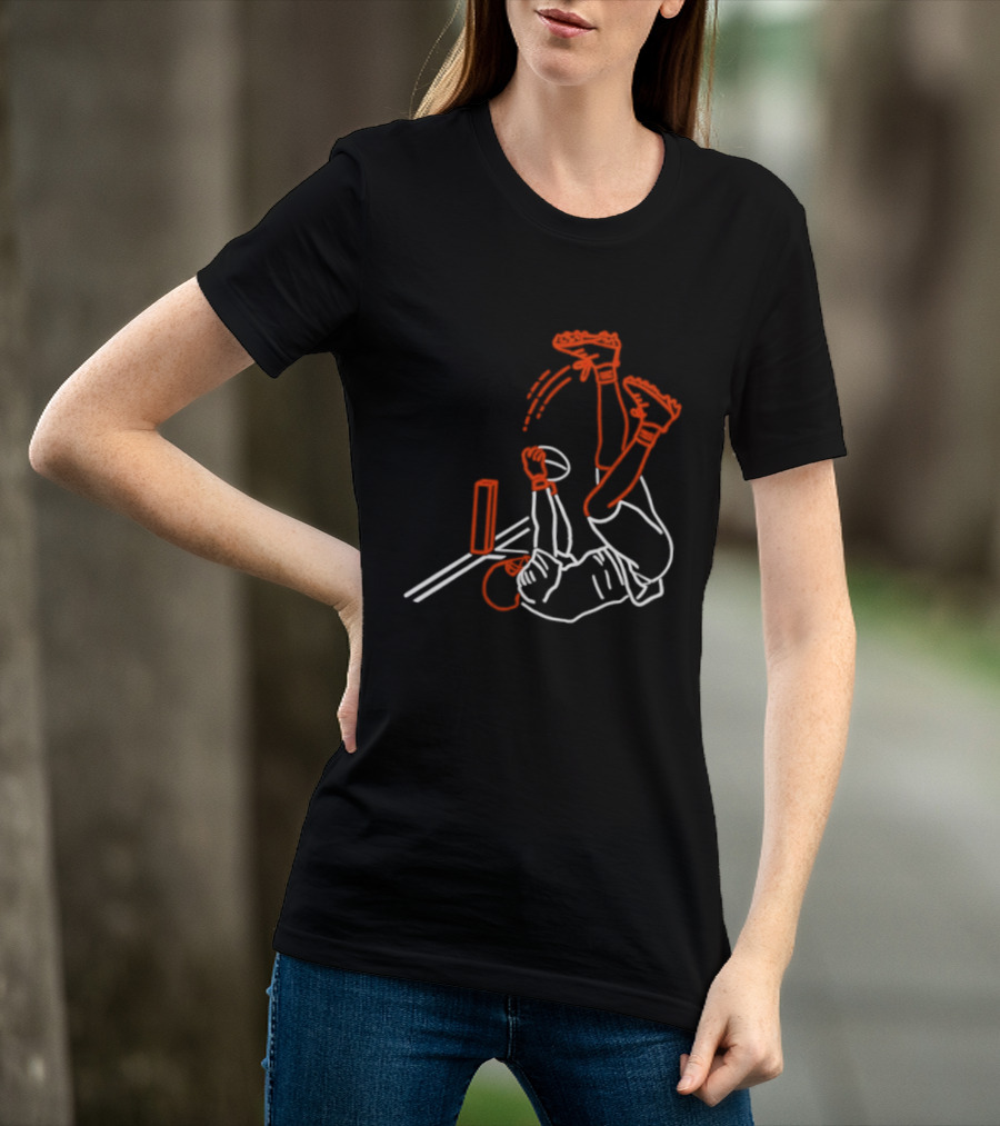 Cincinnati Bengals Head Under Heels Catch Higgins T-Shirt