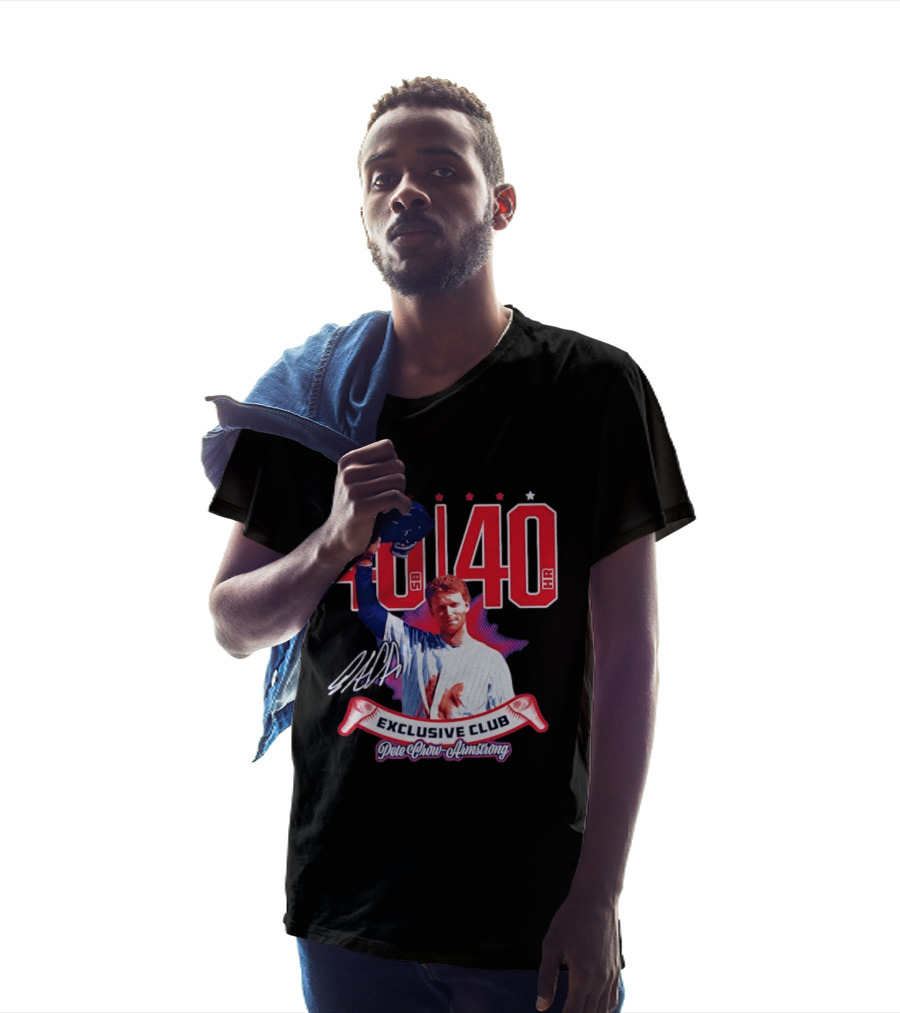 40 40 Club Curtain Call Pete Crow Armstrong Exclusive Chicago Cubs T-Shirt