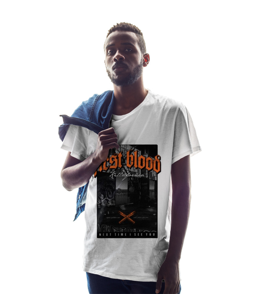 First Blood Killafornia Next Time I See You Graffiti T-Shirt
