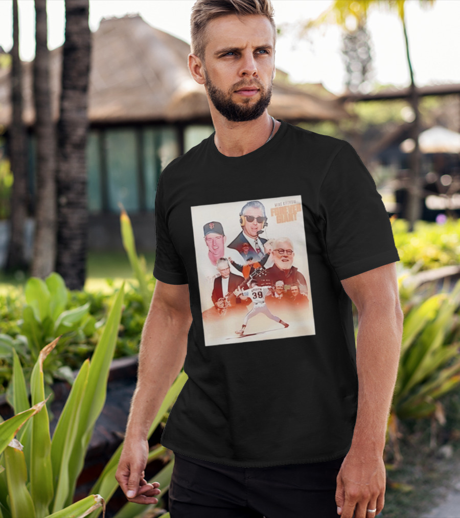 Mike Krukow San Francisco Giants Forever Giant 2026 Celebrating Iconic Moments T-Shirt