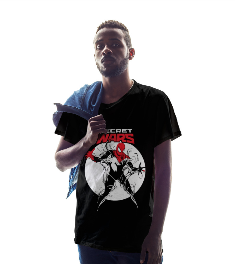 Secret Wars Spider Man Iconic Marvel T-Shirt