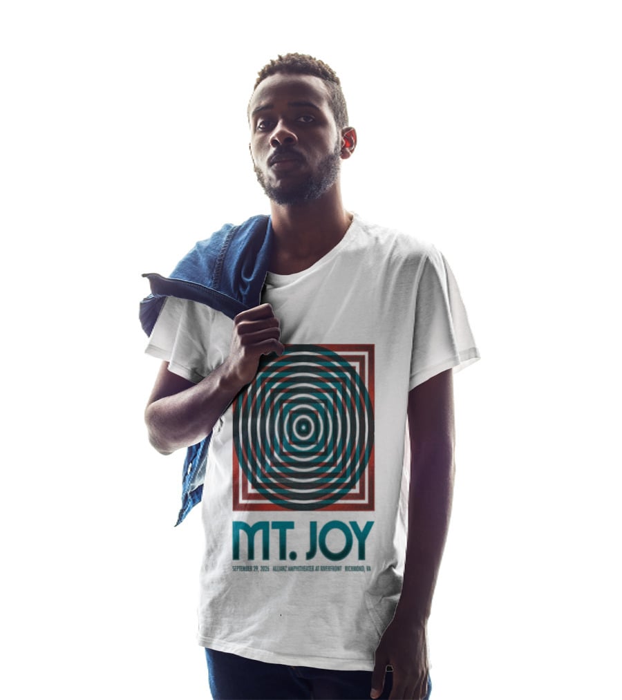 MT. Joy Richmond VA Sept 29 2026 Tour Spiral T-Shirt