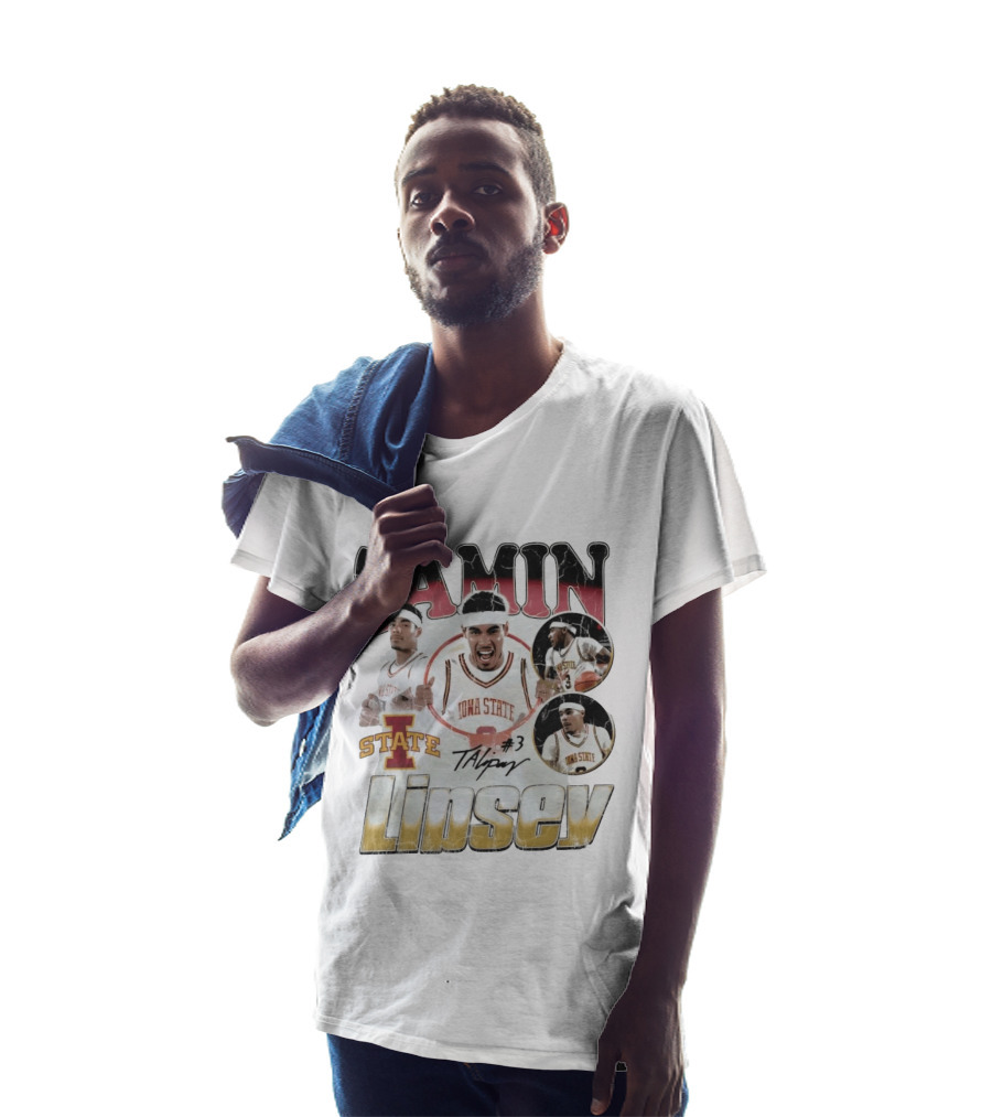 Tamin Lipsey Iowa State Cyclones Basketball No 3 Retro 90s T-Shirt