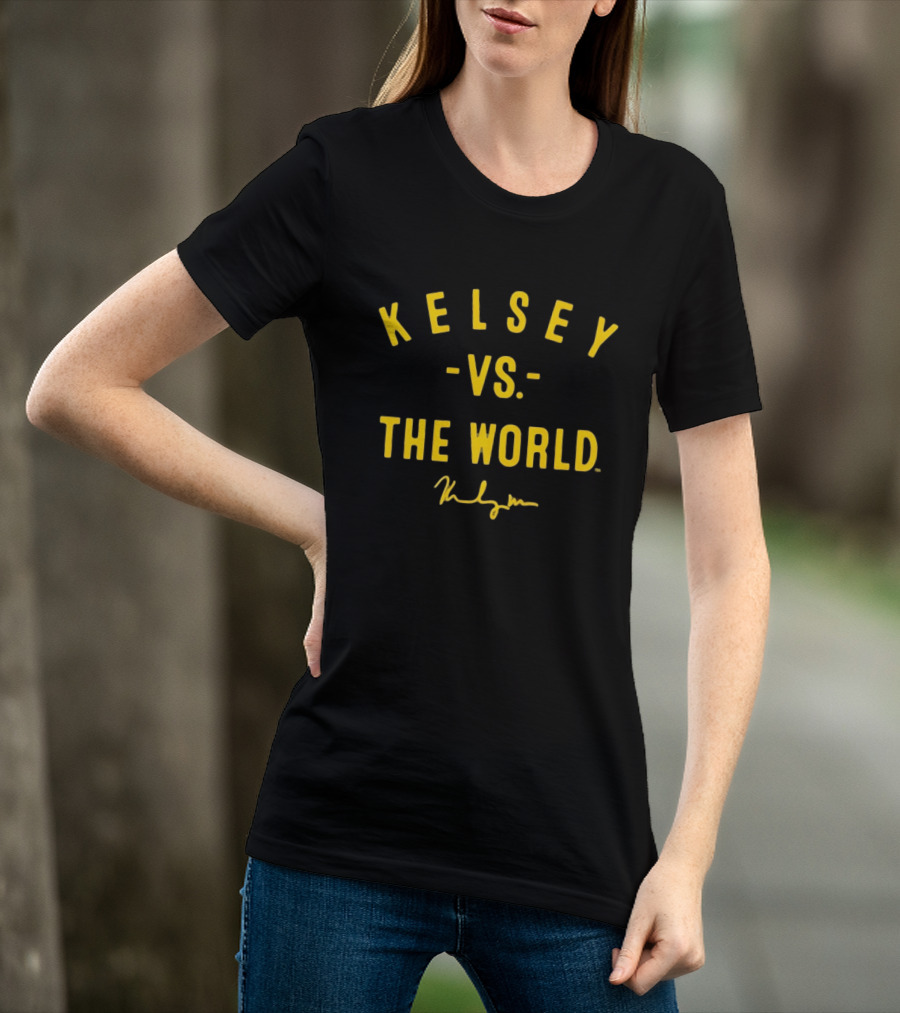 Indiana Fever Kelsey Mitchell VS The World T-Shirt