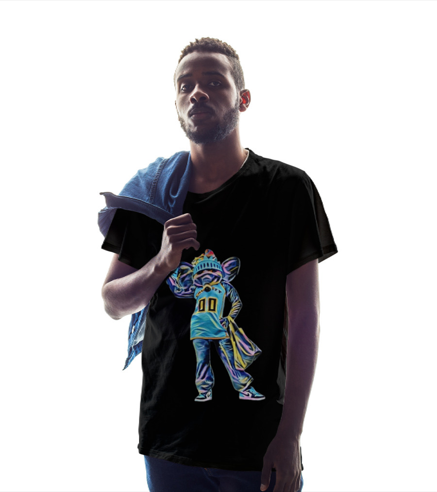 Ellie The Elephant Statue Of Liberty New York Basketball Team T-Shirt