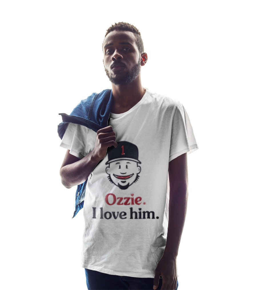 Atlanta Braves Ozzie Albies I Love Him 1 MLB Fan Favorite T-Shirt