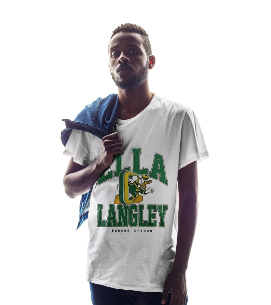 Ella Langley Oregon Ducks Eugene Collaboration T-Shirt