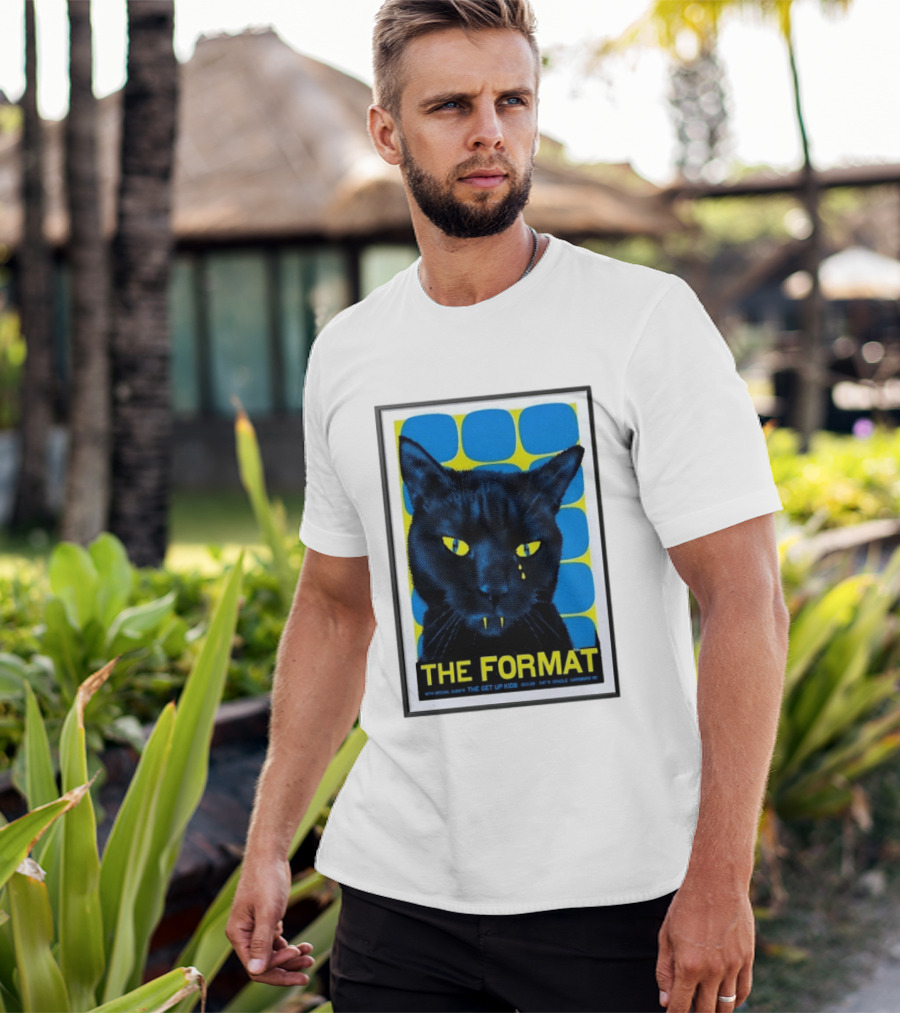 The Format With The Get Up Kids Cat's Cradle Carrboro NC 2026 Tour T-Shirt