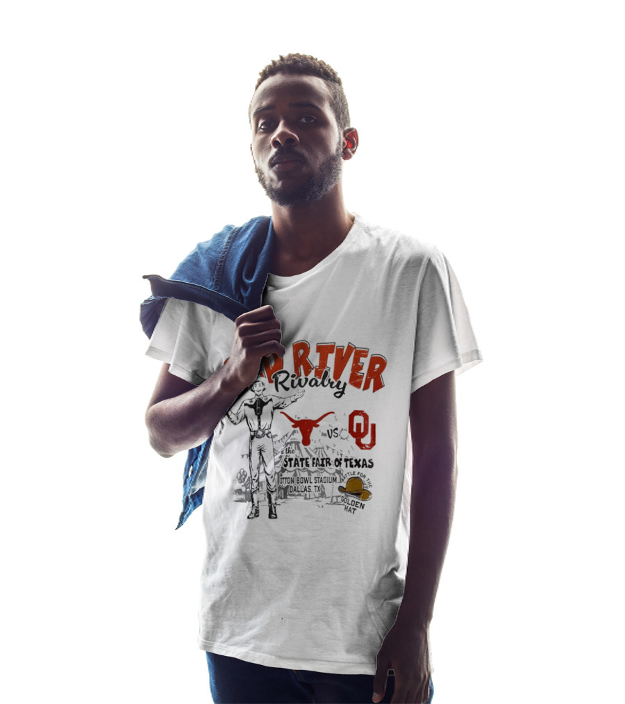 Red River Rivalry 2026 Texas Longhorns OU State Fair Texas Football Showdown T-Shirt