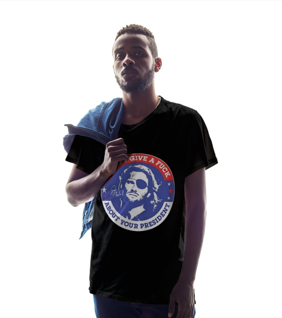 Escape From New York Snake Plissken I Don't Give A Fuck About Your President T-Shirt