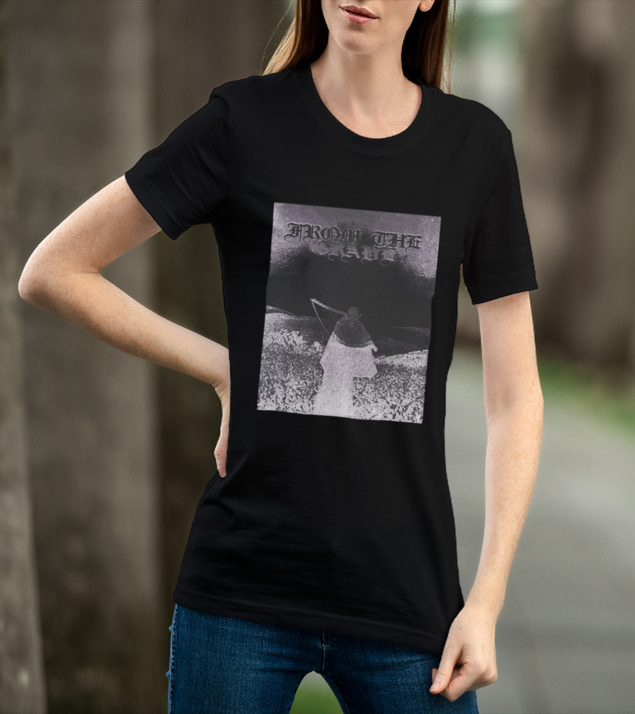 Farmer's Daughter Store From The Grave Longsleeve Gothic Reaper Scene T-Shirt