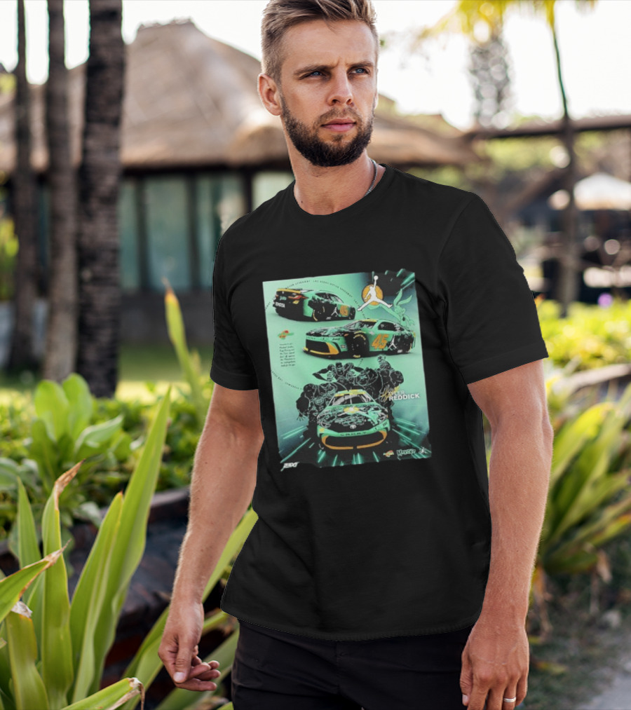 Tyler Reddick 45 Camry Jordan Monstars Las Vegas Racing T-Shirt