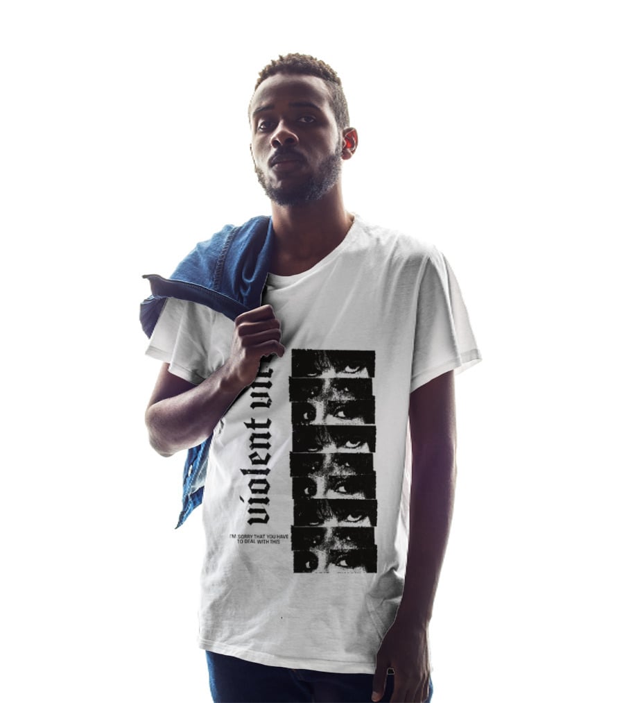 Violent Vira Sorry You Have To Deal With This False Reaction Eyes T-Shirt
