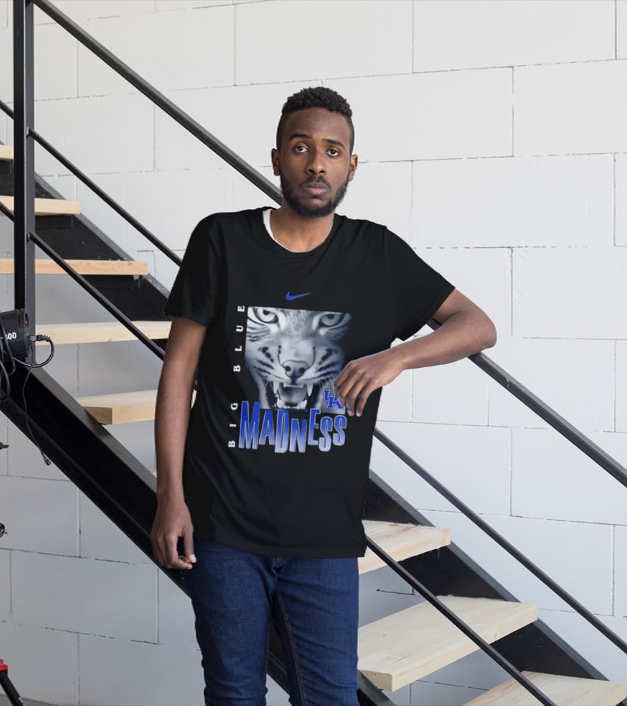 Kentucky Wildcats Big Blue Madness UK Nike Big Head T-Shirt