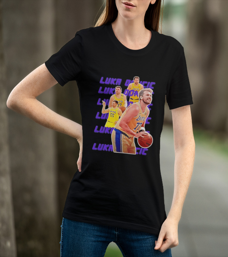 Luka Doncic Los Angeles Lakers 2026 Basketball Player 77 T-Shirt