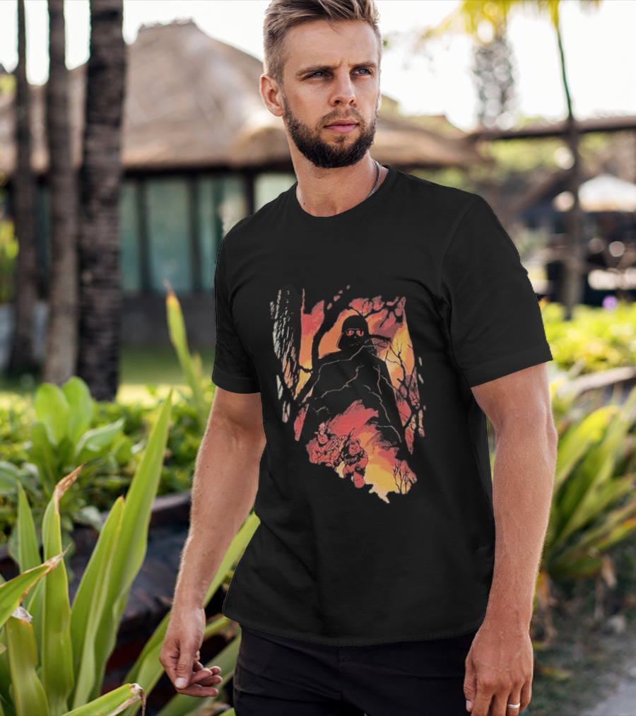 Star Wars Darth Vader Dreams Can't Hurt You Hidden Rebels Forest Scene T-Shirt