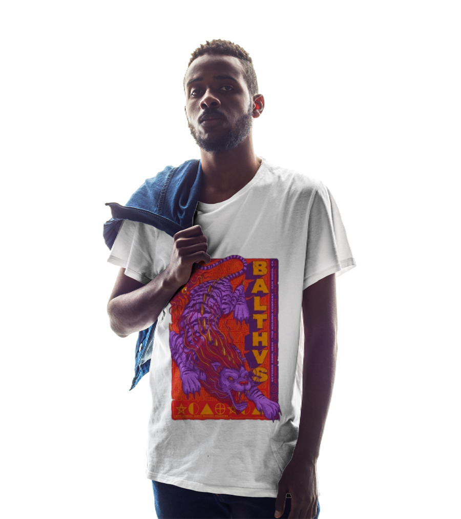 Balthvs San Diego October 22 2026 Featuring Richard Houghten Vibrant Lion T-Shirt