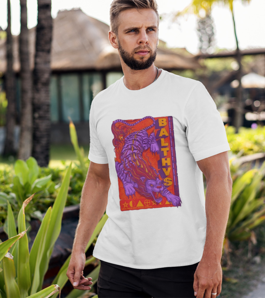 Balthvs San Diego October 22 2026 Featuring Richard Houghten Vibrant Lion T-Shirt