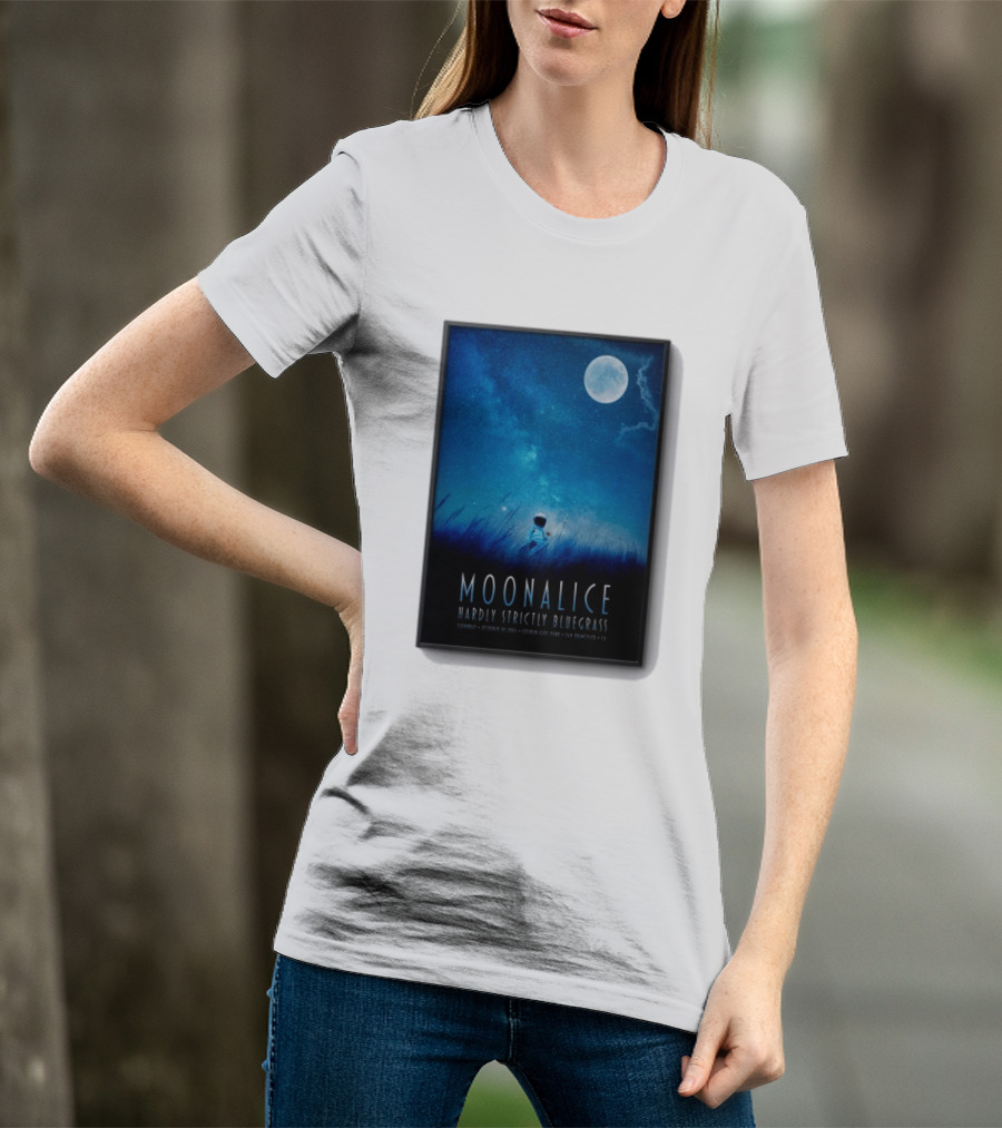 Original Moonalice Hardly Strictly Bluegrass October 3 2026 Golden Gate Park San Francisco CA T-Shirt