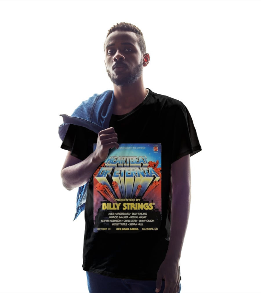 Heartbeat Of Eternia Presented By Billy Strings Alex Hargreaves CFG Bank Arena Baltimore October 31 2026 T-Shirt