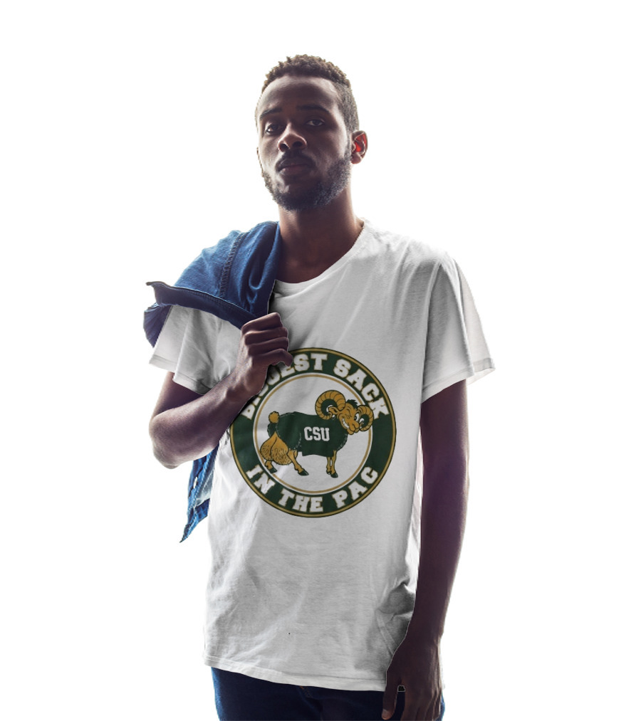 Colorado State Rams CSU Biggest Sack In The PAC Bold Ram T-Shirt
