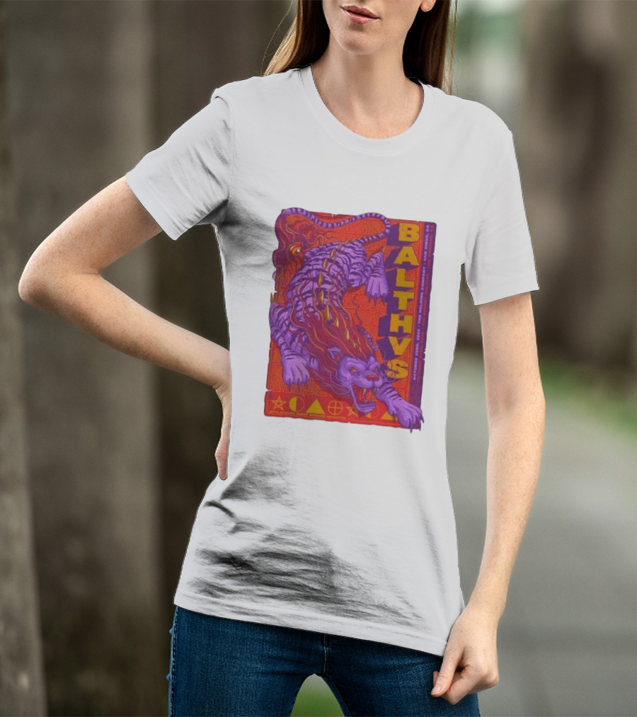 Original Balthvs San Diego Oct 2026 Featuring Richard Houghten Vibrant Lion T-Shirt