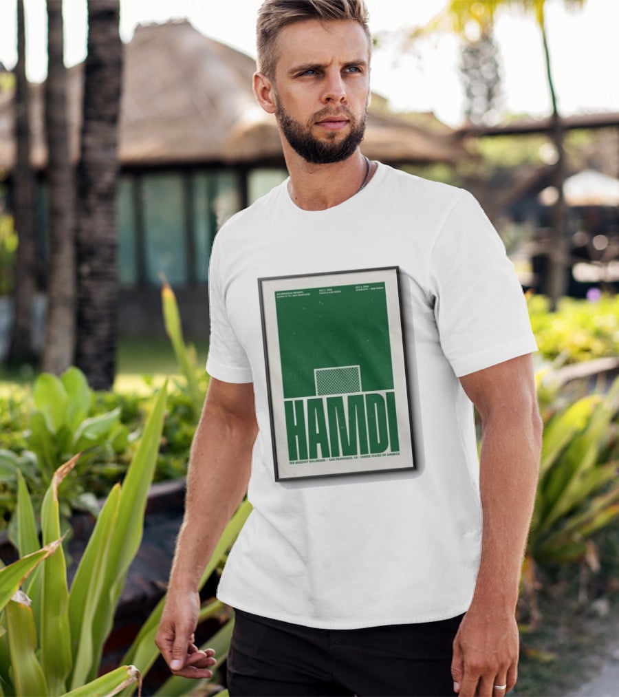 Hamdi The Regency Ballroom San Francisco Oct 2 3 2026 Soccer T-Shirt
