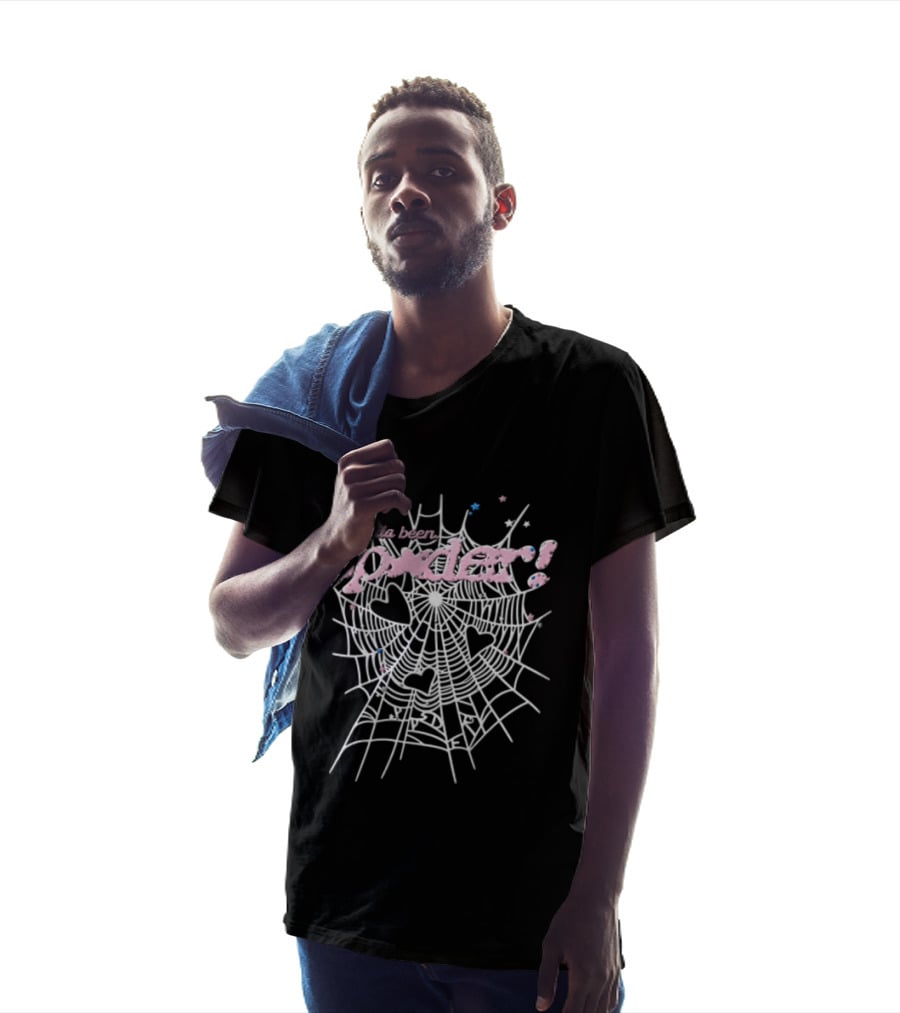 Coulda Been Spider Web Heart Cotton Candy Aesthetic T-Shirt
