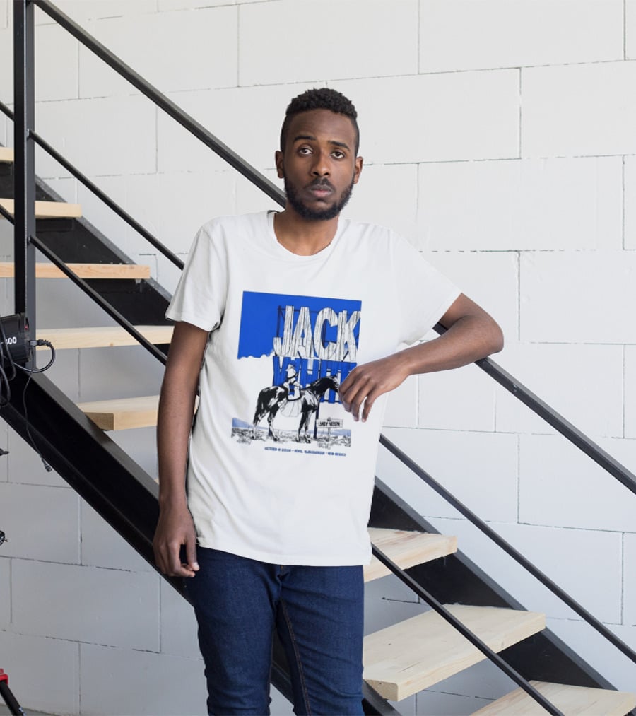 Jack White Live At Revel Entertainment Center Albuquerque October 4 2026 Lindy Vision T-Shirt